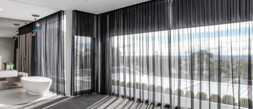 curtains with blinds